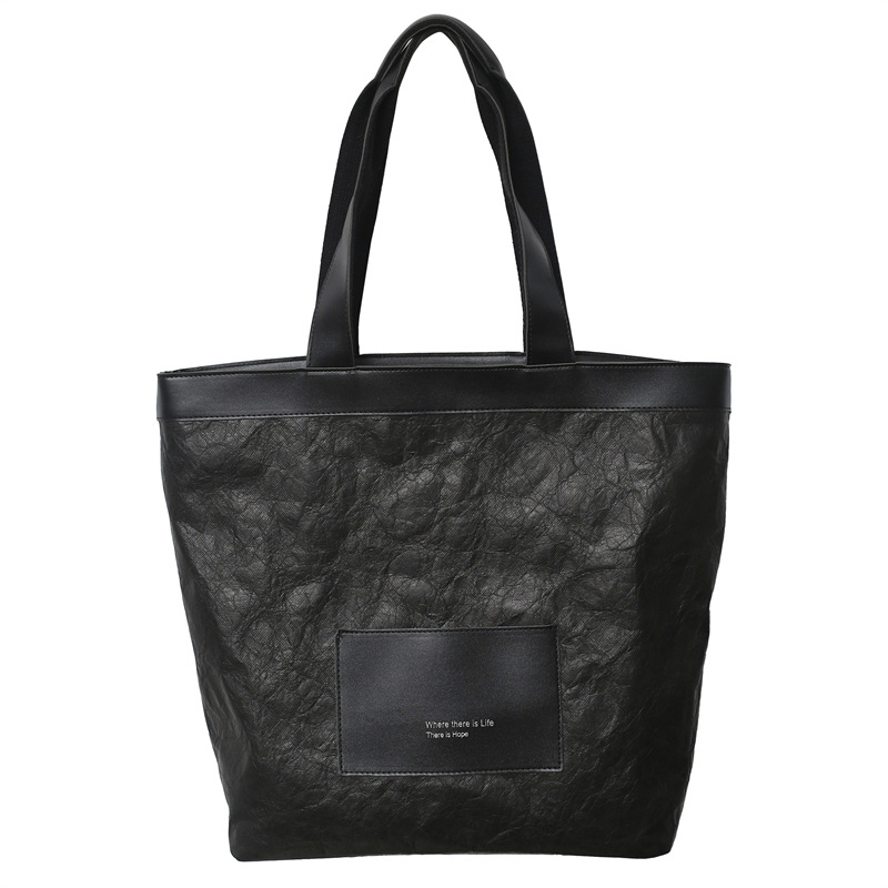Nylon Tote torba – Ulični stil, Otvaranje sa zatvaračem, Horizontalni kvadratni oblik