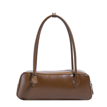 Geantă de subraț pentru femei, material PU, fermoar, căptușă poliester, buzunar pentru telefon, curea single, formă dreaptă orizontal, stil urban, vara 2025