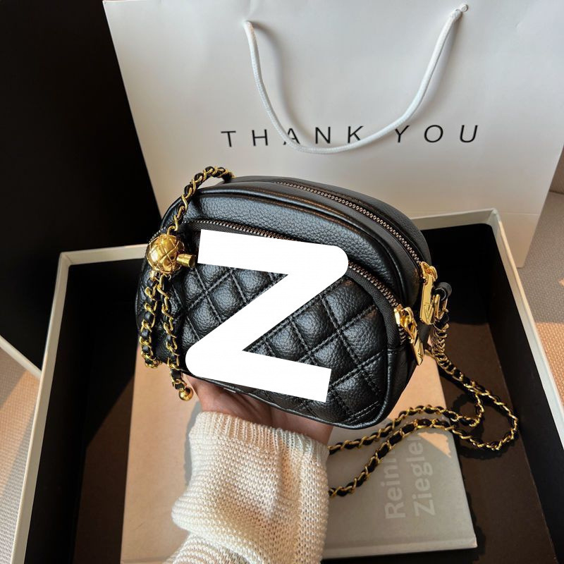 Crossbody torbica s dijamantnim šivanjem, poliester, PU podstava, zatvarač, cyber-funkcionalni stil, za slobodno vrijeme
