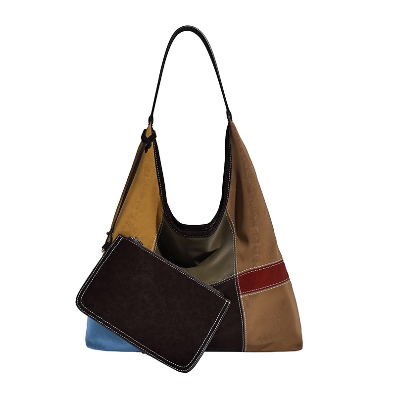 Geantă crossbody (formă pătrată verticală; material PU; căptușeală poliester; închidere magnetică; buzunar intern pentru telefon)