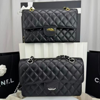 Ženska torbica od prave kože s dijamantnom lancem, vodoravnog kvadratnog oblika, zaključavanje lokotom, unutarnja džep s zipom