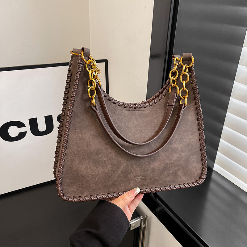 Geantă subraț — stil urban, material PU, formă orizontală pătrată, închidere magnetică, buzunar interior pentru telefon, curea de umăr simplă