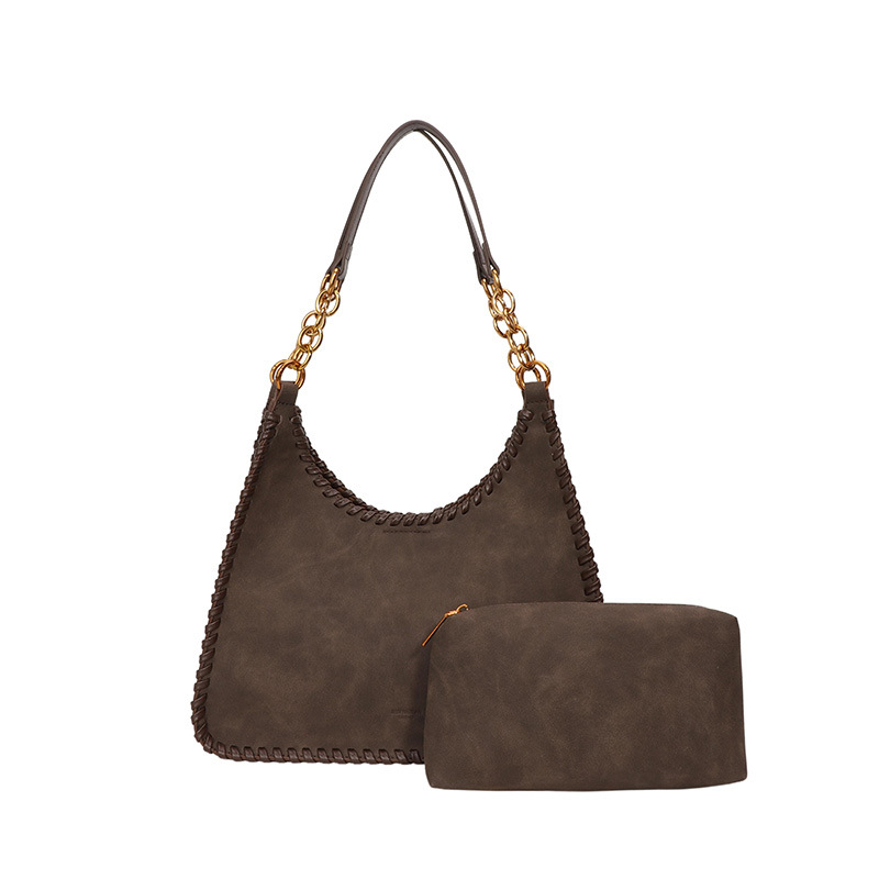 Geantă subraț — stil urban, material PU, formă orizontală pătrată, închidere magnetică, buzunar interior pentru telefon, curea de umăr simplă