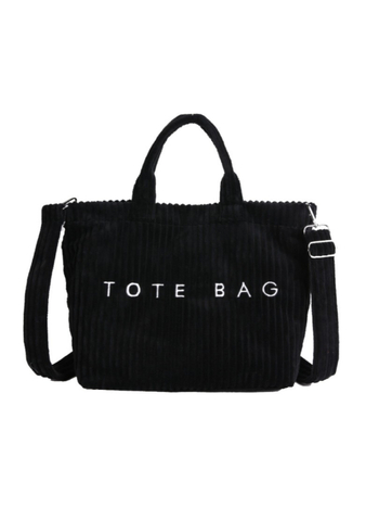 Corduroy Crossbody válltáska, Street style, mágneses zár, belső cipzáros zseb, poliészter bélés, horizontális négyszögletes forma, ősz 2025