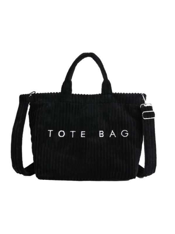 Corduroy Crossbody válltáska, Street style, mágneses zár, belső cipzáros zseb, poliészter bélés, horizontális négyszögletes forma, ősz 2025