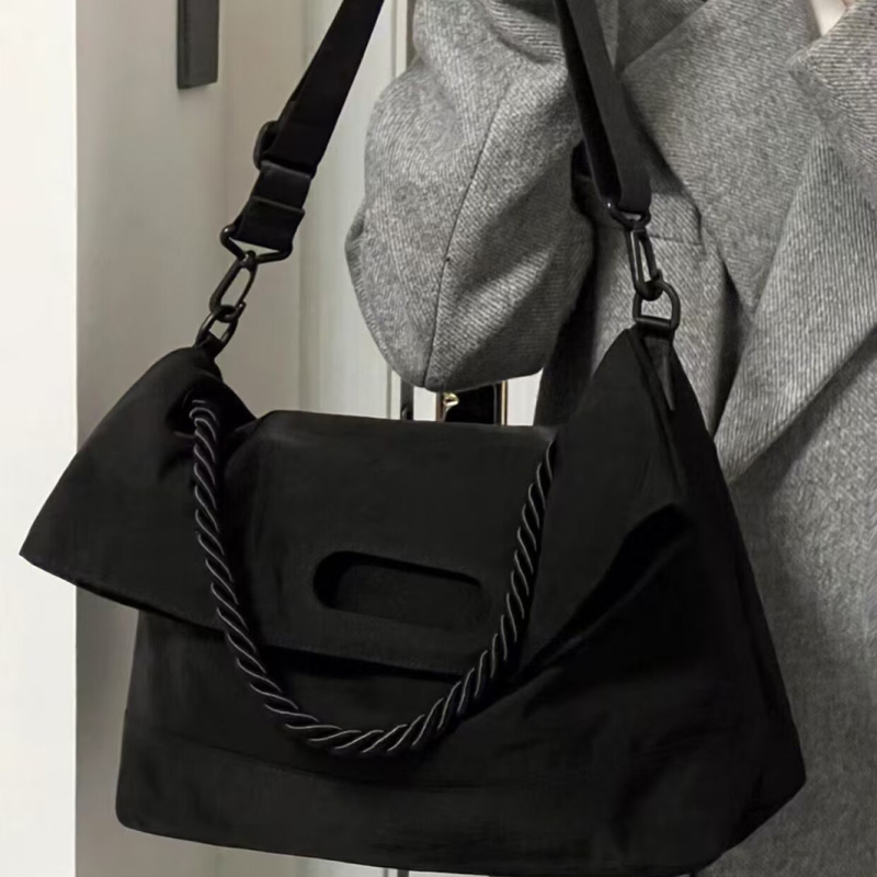 Geantă Tote unisex din poliester pentru uz zilnic, capacitate mare, lansare primăvara 2025