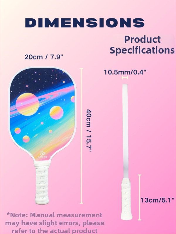 Tu Bao stikla šķiedras pickleball nūju komplekts, svars 235±8 g