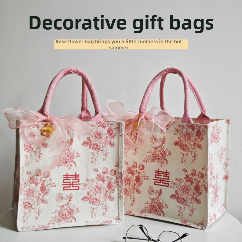 Dāvanu soma līgavai – audums, svētku stils, pielāgojama, logotipa druka pieejama, šūšana