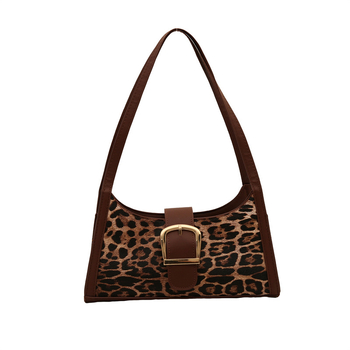 Geantă de umăr din PU, stil street-trend, formă orizontală pătrată 3D, fermoar, buzunar pentru telefon