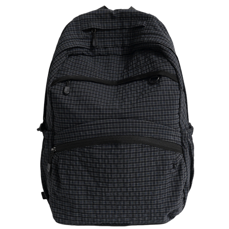 Nylon plecaku vīriešu/abi, 20–35L, piemērots 14 collu klaviatūrai, elpojošs, izliektas plecu siksnas brīvā laika ceļojumiem