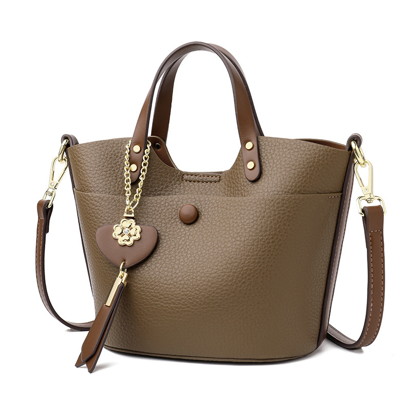 Beauty Bird PU Bucket Bag, ulični stil, bucket bag, horizontalnog kvadratnog oblika, magnetska kopča