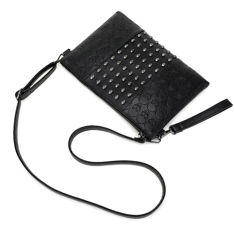 Ženska torbica preko ramena — Ulični stil PU koža, Mala kvadratna torbica, Horizontalni oblik, Zip (Stil: Ulični; Materijal: PU koža; Stil torbe: Mala kvadratna; Oblik: Horizontalni; Otvaranje: Zip)
