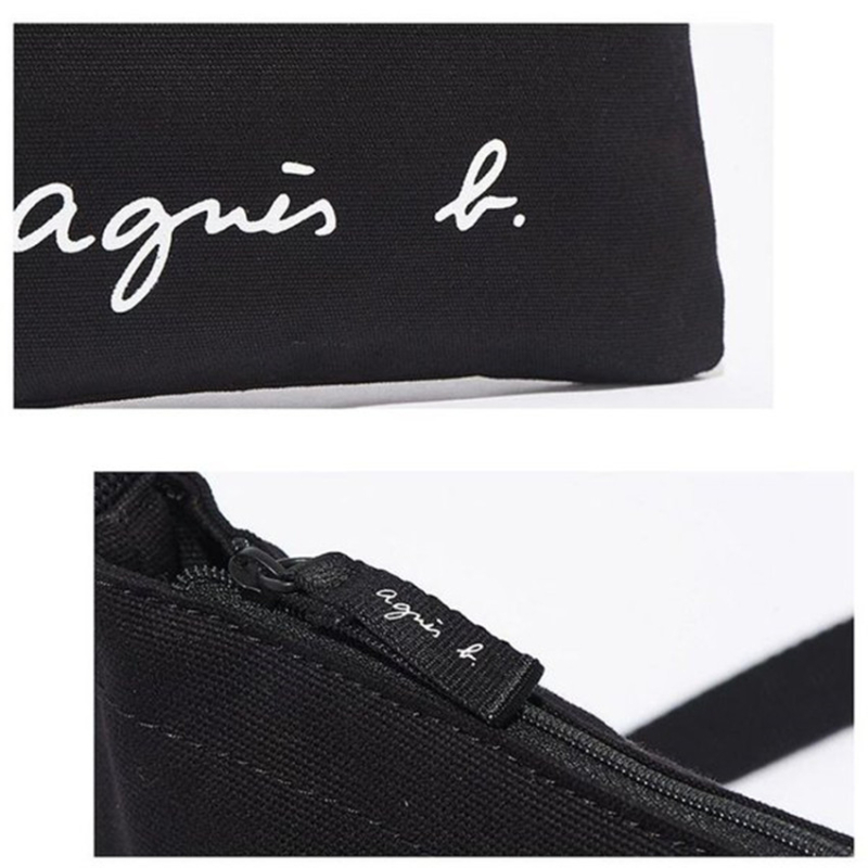 Platnena crossbody torba s zatvaračem, bez podstave, vodoravni kvadratni oblik, gradski minimalistički stil