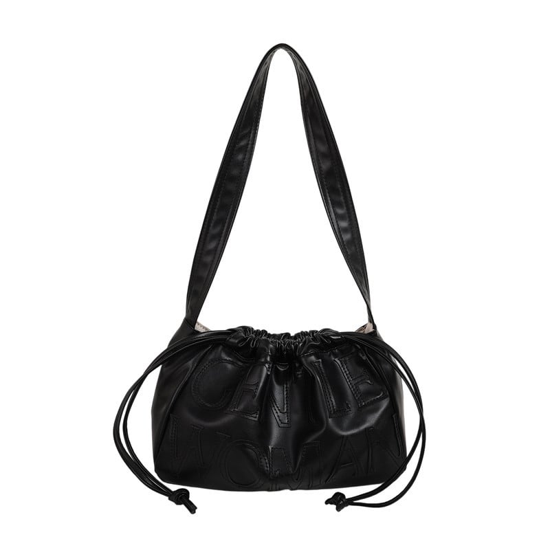 Női PU bőr Crossbody táska, városi minimalist stílus, horizontálisan négyszögletes forma, cipzárral záródik