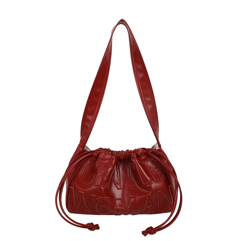 Női PU bőr Crossbody táska, városi minimalist stílus, horizontálisan négyszögletes forma, cipzárral záródik