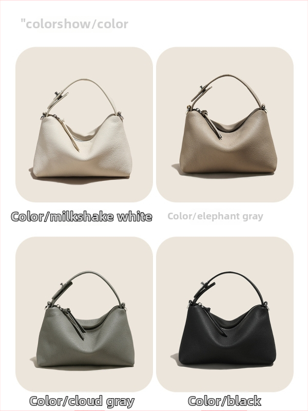 Első réteg marhabőrből készült tote táska, városi minimalistikus stílus, párnás alak, cipzáros zárás, belső zsebek telefon és ID számára