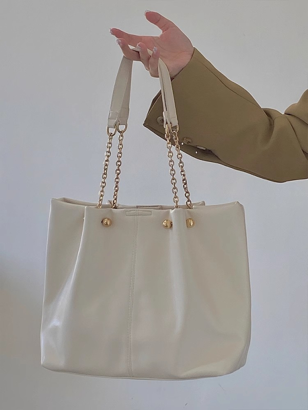 Fimi Tote táska – PU anyag, városi egyszerű stílus, horizontális négyzet alakú, mágneszár, cipzáros zseb és telefontartó zseb