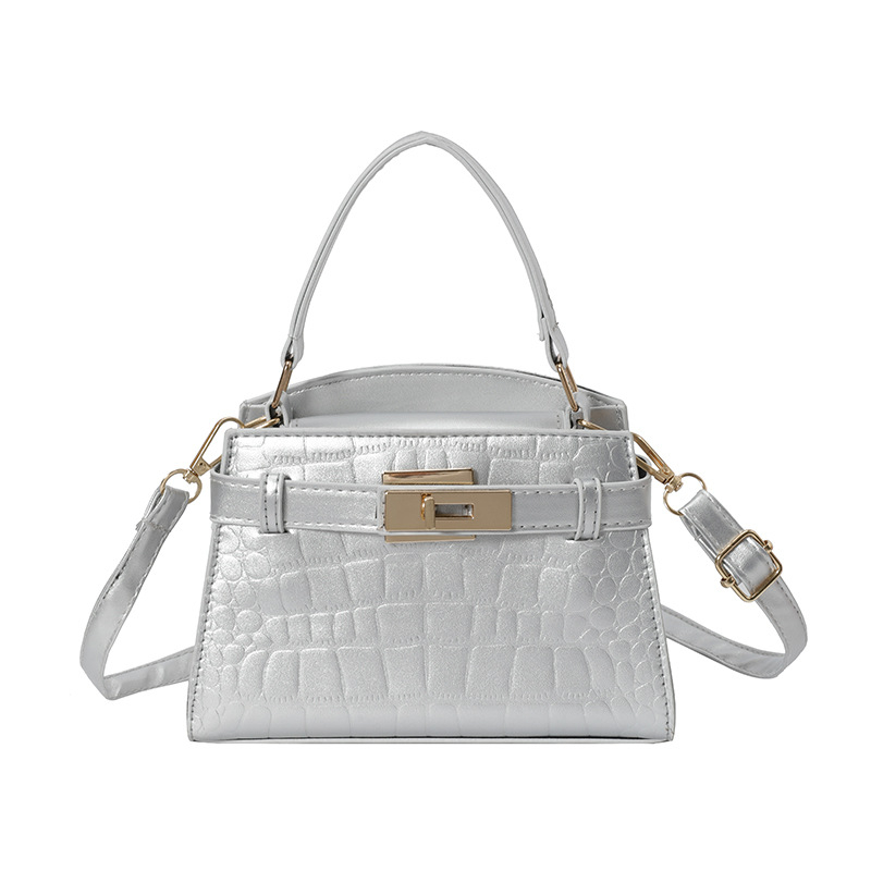 Ženska torbica za rame i crossbody - Korejski stil, elegantna lagana luksuzna torba, ulični stil (Jesen 2025, PU, vodoravni kvadratni oblik, magnetska kopča, bez podstavke)