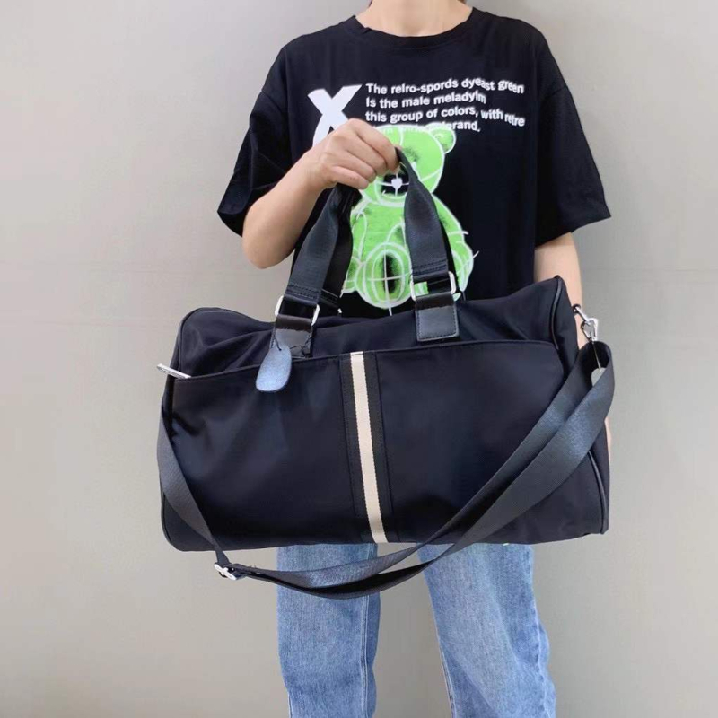 Najlon torba za ramena u gradskom stilu Urban Simplicity, Pillow bag, s velikim kapacitetom, kompatibilna s koferom na kolica