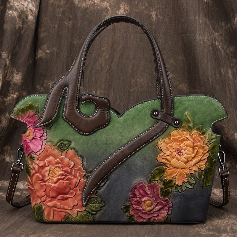 Yao fei bucket torba — vanjski materijal Kraft papir, podstava od kravljeg kože, zatvarač, za rekreacijsko putovanje