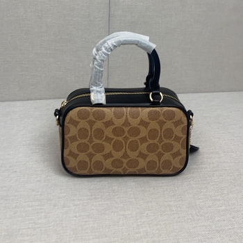 PVC Satchel Boston torba, box bag stil, vodoravni kvadratni oblik, najlonska podstava, zatvarač, za svakodnevnu upotrebu