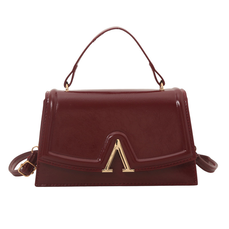 Ženska mini kvadratna torbica s francuskim stilom i teksturom slova, 2025 casual torba za rame ili crossbody