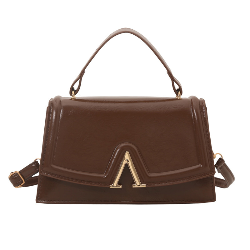 Ženska mini kvadratna torbica s francuskim stilom i teksturom slova, 2025 casual torba za rame ili crossbody