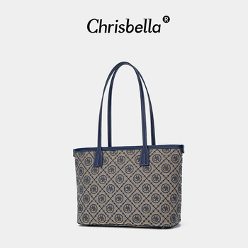Jacquard tote torba sa zvjezdanim dijamantom, PU materijal, ljetno izdanje 2025, svakodnevna upotreba