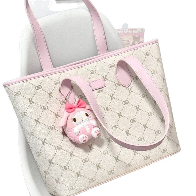Unisex PU tote torba sa zatvaračem, PU podstava, dvostruke naramenice