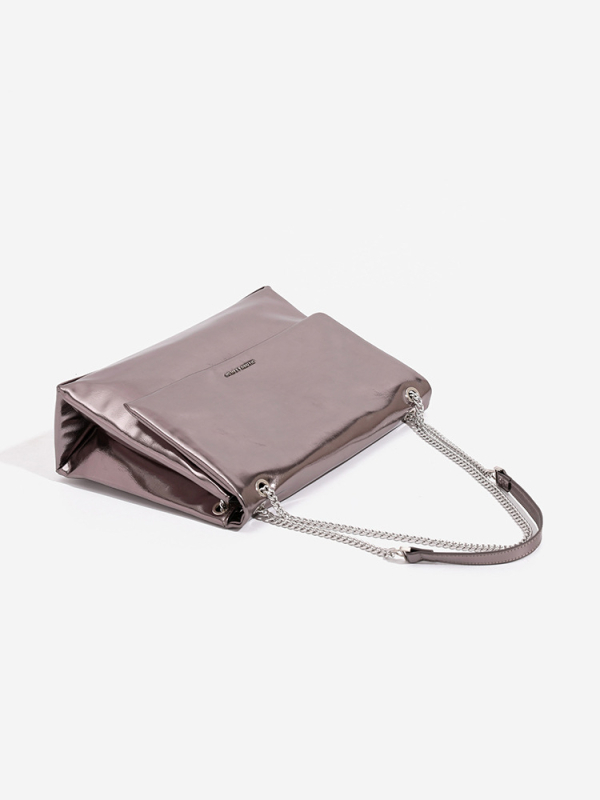 Ženska PU crossbody torba, horizontalnog četvrtastog oblika, magnetsko zatvaranje, poliester podstava, unutarnji džepovi: džep sa zipom, džep za telefon, ID džep