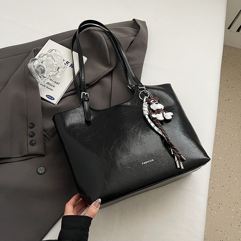 Unisex tote torba za rame, poliester s PU podlogom, proljeće 2025 izdanje, za svakodnevnu upotrebu