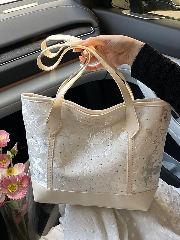Moderna i svestrana tote torba velikog kapaciteta; trendovski jednostavan uzorak; visokokvalitetna svakodnevna crossbody torba.