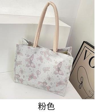 Torba Tote, gradski stil street fashion, najlonski materijal, vodoravni kvadratni oblik, magnetsko zatvaranje