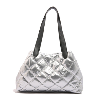 PU Tote torbica, street trend stil, vodoravni kvadratni oblik, magnetsko zatvaranje, podstava od poliestera