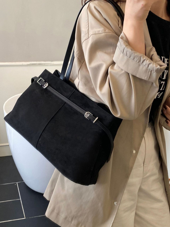 PU kožna Tote torba za žene, velika kapaciteta, jesen-zimski retro stil, magnetska kopča, unutarnje pregrade: džep za telefon, džep za dokumente, laminirani džep sa zatvaračem