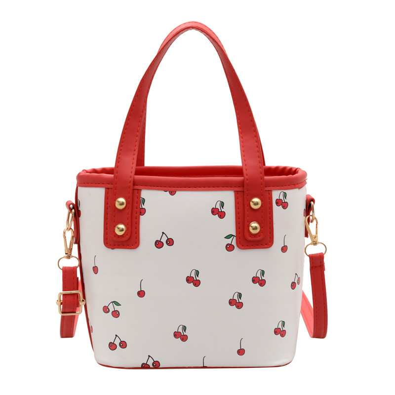 Boku PU bucket bag za žene, s zatvaračem i džepom za telefon