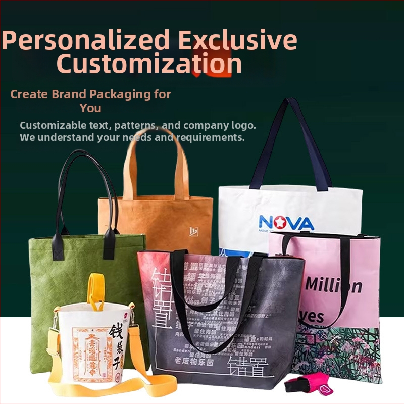 Geantă tote ecologică din material nețesut, imprimare UV digitală, personalizabilă DIY pentru cadouri corporative