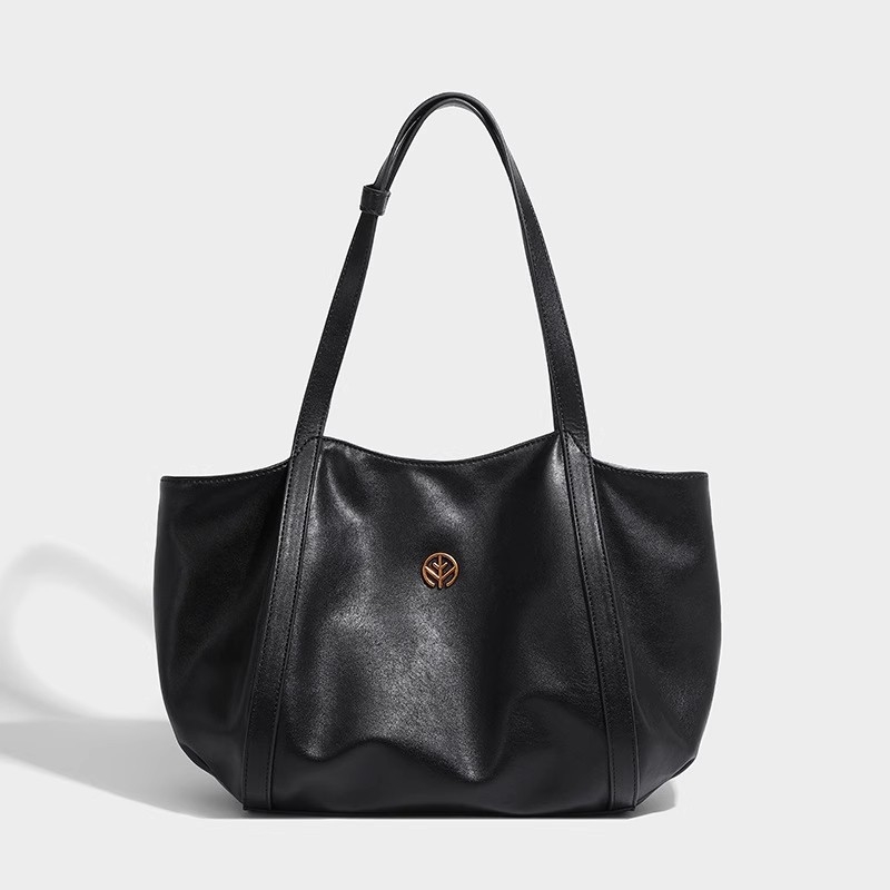 Cahsyh&ldnk Kožna ženska tote torba, velika zapremina, gradski stil, zatvarač