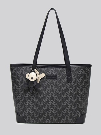 Tote torba, gradski stil, PU materijal, vodoravni kvadratni oblik, zatvarač