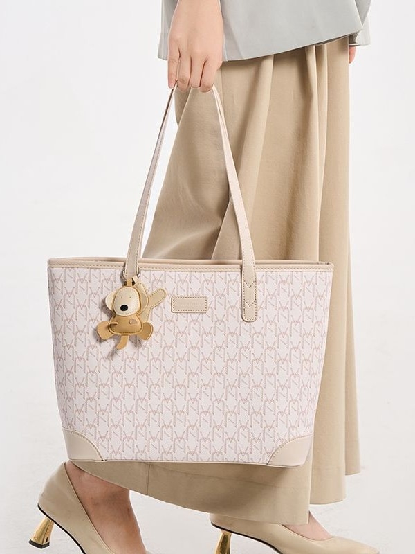 Tote torba, gradski stil, PU materijal, vodoravni kvadratni oblik, zatvarač