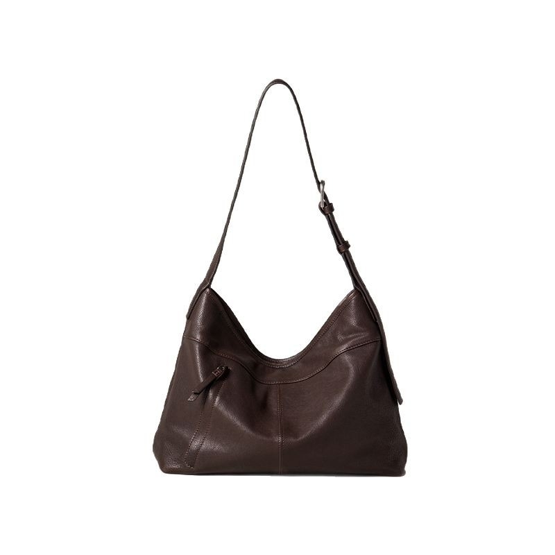 Hobo torba preko ramena, velika zapremina, PU materijal, zatvarač, podstava od poliestera
