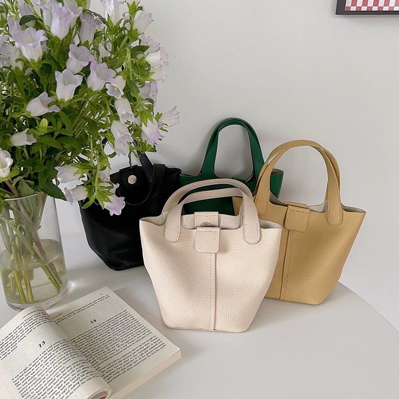 Torba-kofa s jednim remenom, PU materijal, gradski minimalistički stil, mekana tekstura, magnetska zatvarač, svakodnevna upotreba