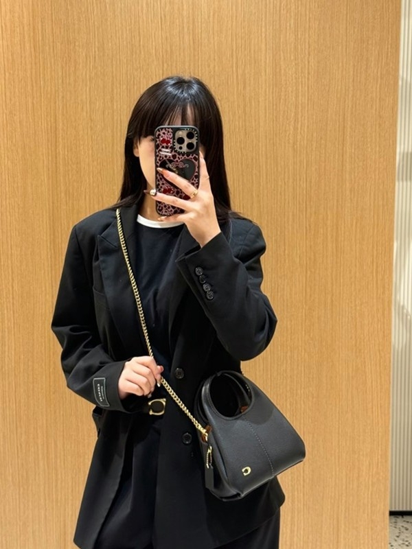 25 jesen–zima Lana19 košarasta torba: ručna torba, preko ramena, crossbody, bucket s lancem — vintage stil