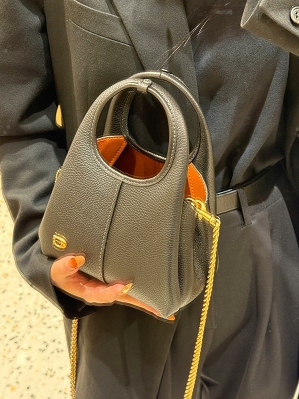 25 jesen–zima Lana19 košarasta torba: ručna torba, preko ramena, crossbody, bucket s lancem — vintage stil
