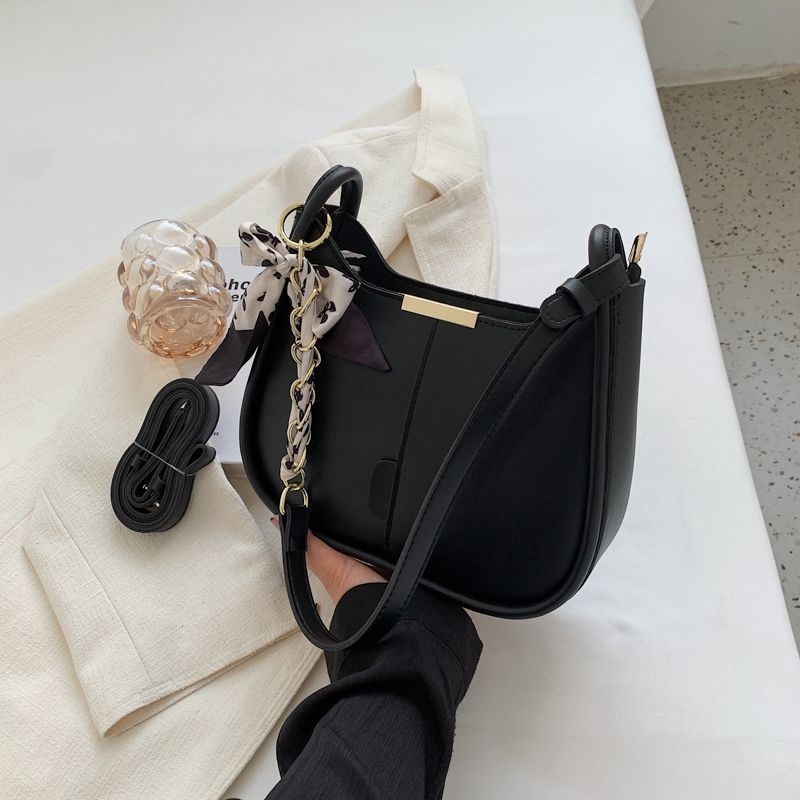 Unisex PU torba za rame tip košara s teksturiranom PU površinom i PU podom, svestrani crossbody stil, izlazi proljeće 2024