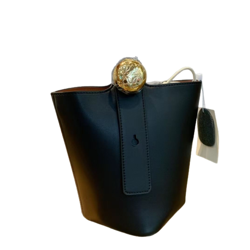 Luojia MiniPebble Fortune Bucket torba — PVC, Otvoren vrh, Bez podstava, Dvostruke naramenice