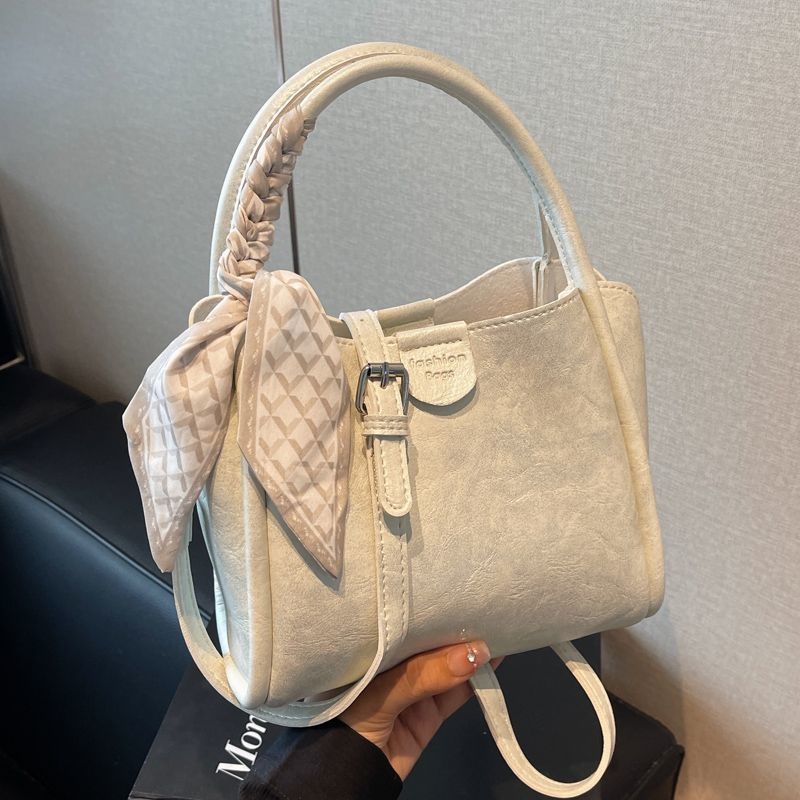 Crossbody bucket torba, unisex stil, poliester, PU podstava, proljeće-ljeto 2025