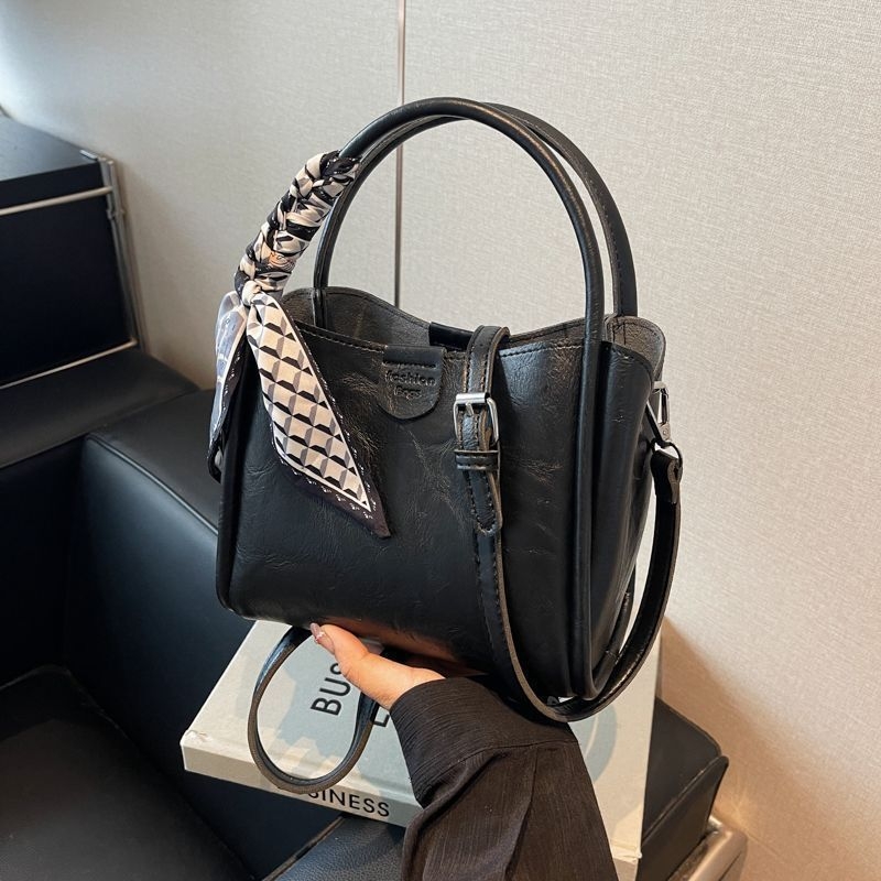 Crossbody bucket torba, unisex stil, poliester, PU podstava, proljeće-ljeto 2025