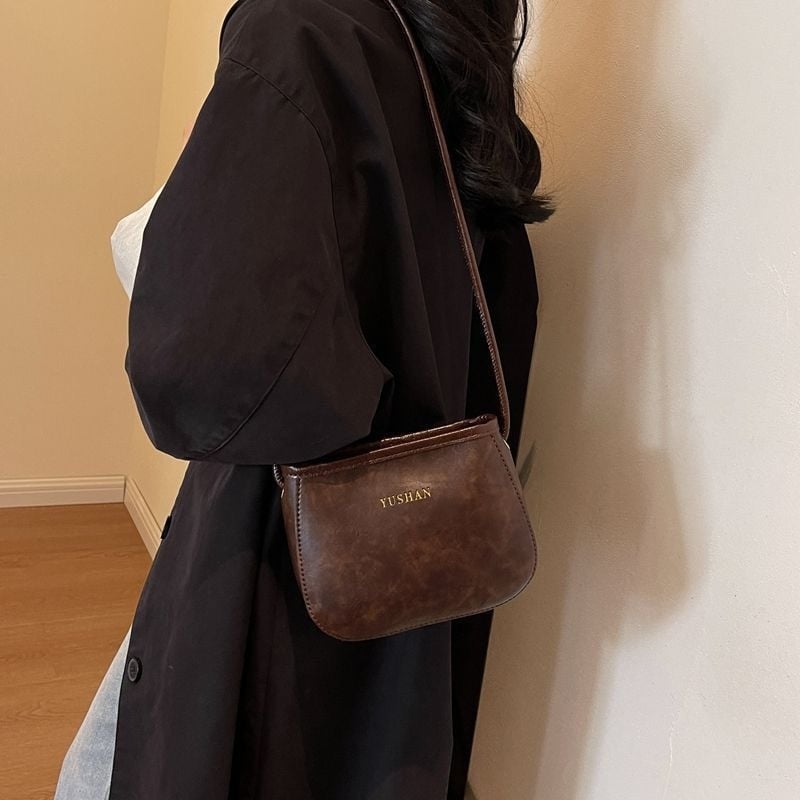 Bucket torba, unisex stil, poliester s PU podstavom, proljeće 2025