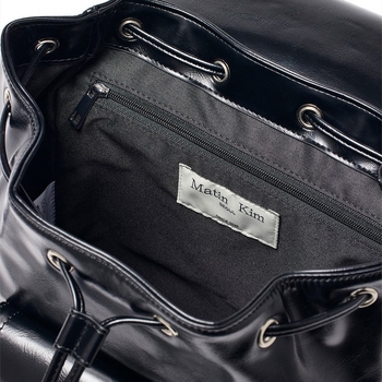 Geantă bucket pentru femei — piele PU, crossbody cu cataramă magnetică și șnur de închidere, formă cilindrică, căptușeală din nailon, o singură curea, street fashion